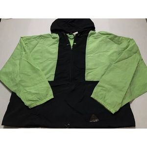 Vintage 80s Vibrant Colorblock windbreaker jacket